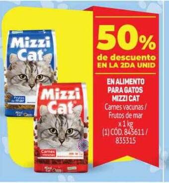 Makro Alimento para gatos mizzi cat oferta