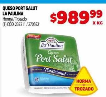 Makro Queso port salut la paulina oferta