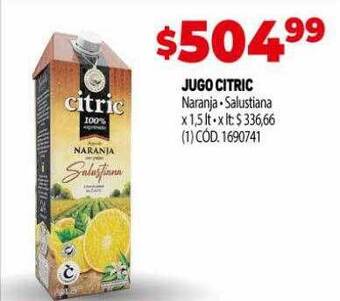 Makro Jugo citric oferta