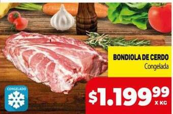 Makro Bondiola de cerdo oferta