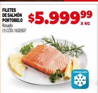 Makro Filetes de salmón portobelo oferta