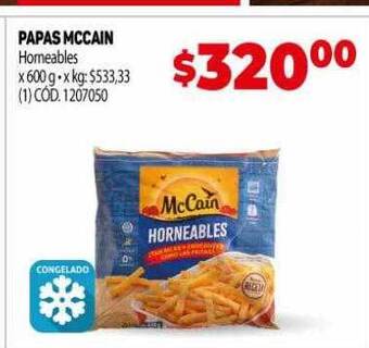 Makro Papas mccain oferta