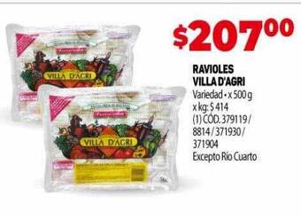 Makro Ravioles villa d'agri oferta