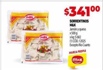 Makro Sorrentinos m&k oferta