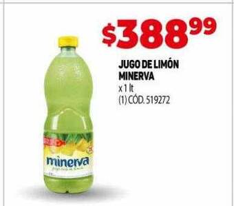 Makro Jugo de limón minerva oferta