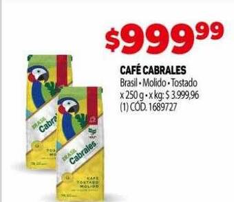 Makro Café cabrales oferta