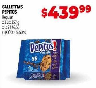 Makro Galletitas pepitos oferta