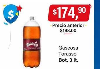 Supermercados Damesco Gaseosa torasso oferta