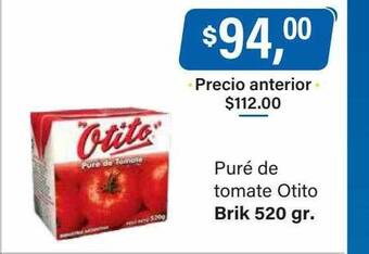 Supermercados Damesco Puré de tomate otito oferta
