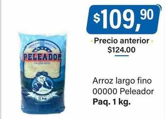 Supermercados Damesco Arroz largo fino 00000 peleador oferta