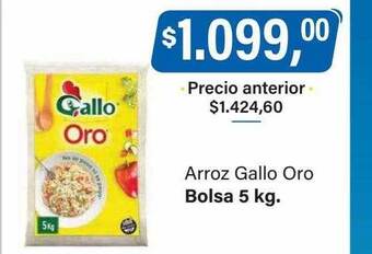 Supermercados Damesco Arroz gallo oro oferta