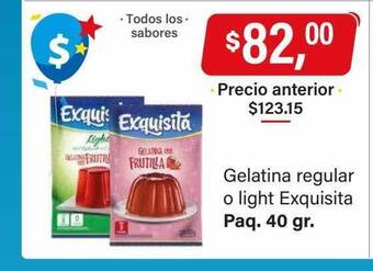 Supermercados Damesco Gelatina regular o light exquisita oferta