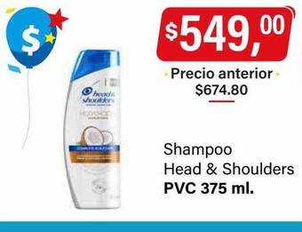 Supermercados Damesco Shampoo head & shoulders oferta