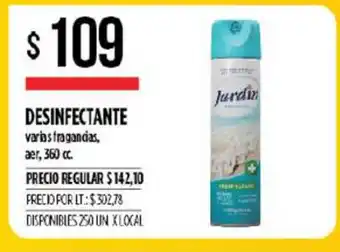 Supermercados Vea Desinfectante 360cc oferta