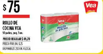 Supermercados Vea Vea Rollo De Cocina oferta