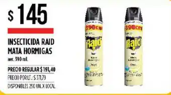 Supermercados Vea Raid Insecticida Mata Hormigas 390ml oferta
