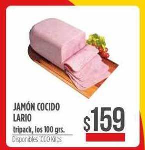 Supermercados Vea Jamón cocido lario oferta