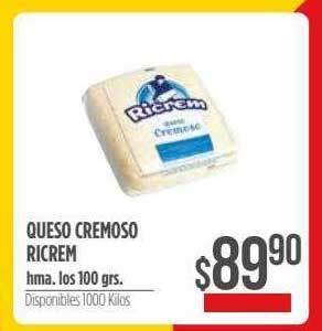 Supermercados Vea Queso cremoso ricrem oferta