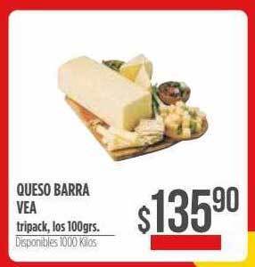 Supermercados Vea Queso barra vea oferta