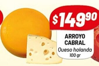 Almacor Arroyo Cabral Queso Holanda 100gr oferta