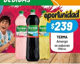 Almacor Terma Amargo vs Sabores oferta