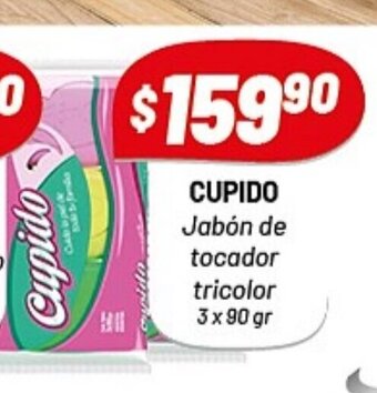 Almacor Cupido Jabón de Tocador Tricolor oferta