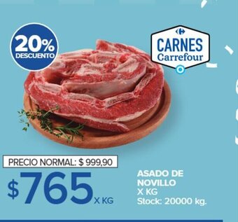 Carrefour Asado de Novillo oferta