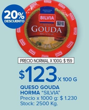 Carrefour Queso Gouda Horma "Silvia" oferta