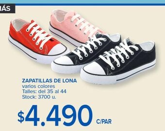 Carrefour Zapatillas de Lona oferta