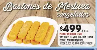 Coto Bastones De Merluza/Con Queso Congelados Rebozados oferta