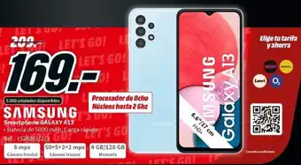 Media Markt Smartphone Galaxy A13 oferta