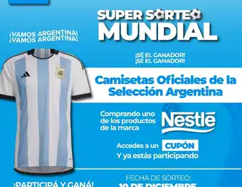 Camisetas Oficiales de La Selección Argentina