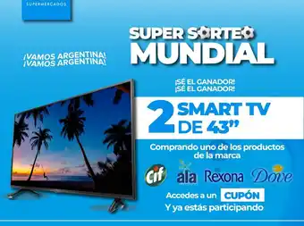 APA Supermercados Smart Tv De 43 oferta