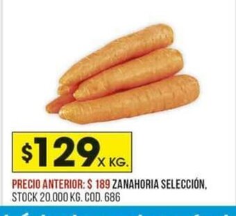 Coto Zanahoria Selección oferta
