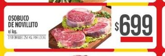 Supermercados Vea Osobuco de Novillito oferta