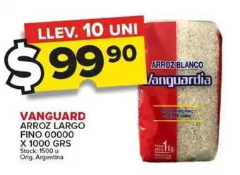 Carrefour Maxi Vanguard Arroz Largo Fino 00000 x 1000grs oferta