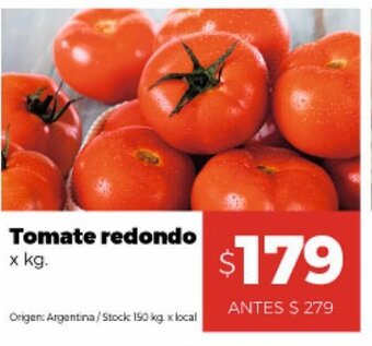 Disco Tomate Redondo oferta