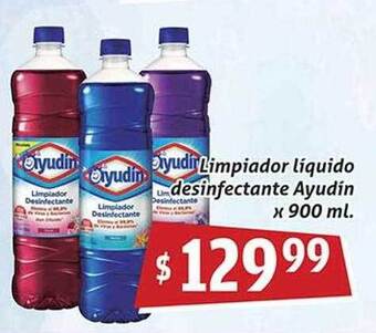 Gomez Pardo Limpiador liquido desinfectante ayudin oferta