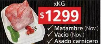 Supermercados Aiello Matambre vacío asado carnicero oferta