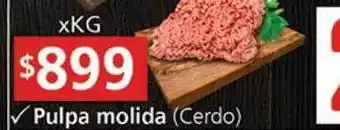 Supermercados Aiello Pulpa molida cerdo oferta