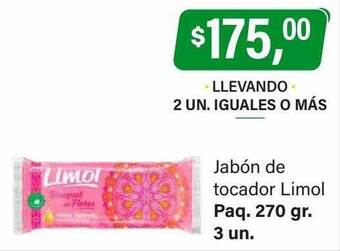 Supermercados Damesco Jabón de tocador limol oferta