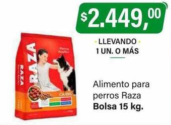 Supermercados Damesco Alimento para perros raza oferta