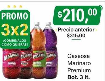 Supermercados Damesco Gaseosa marinaro premium oferta
