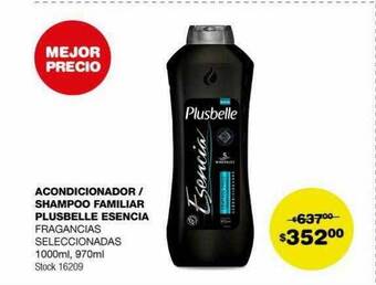 Atomo Conviene Acondicionador shampoo familiar plusbelle esencia oferta