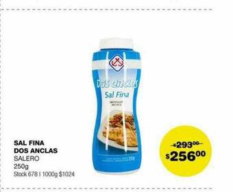 Atomo Conviene Sal fina dos anclas oferta