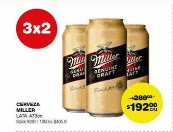 Atomo Conviene Cerveza miller oferta