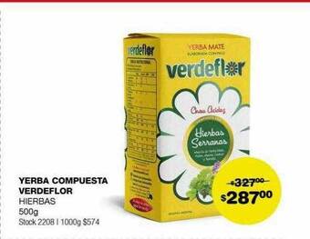 Atomo Conviene Yerba compuesta verdeflor hierbas oferta