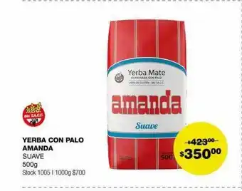 Atomo Conviene Yerba con palo amanda suave oferta