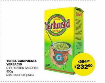 Atomo Conviene Yerba compuesta yerbacid oferta