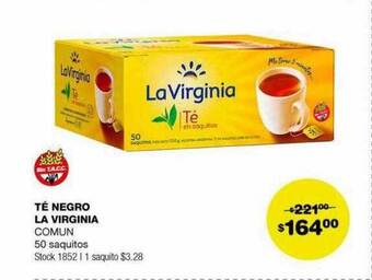 Atomo Conviene Té negro la virginia oferta